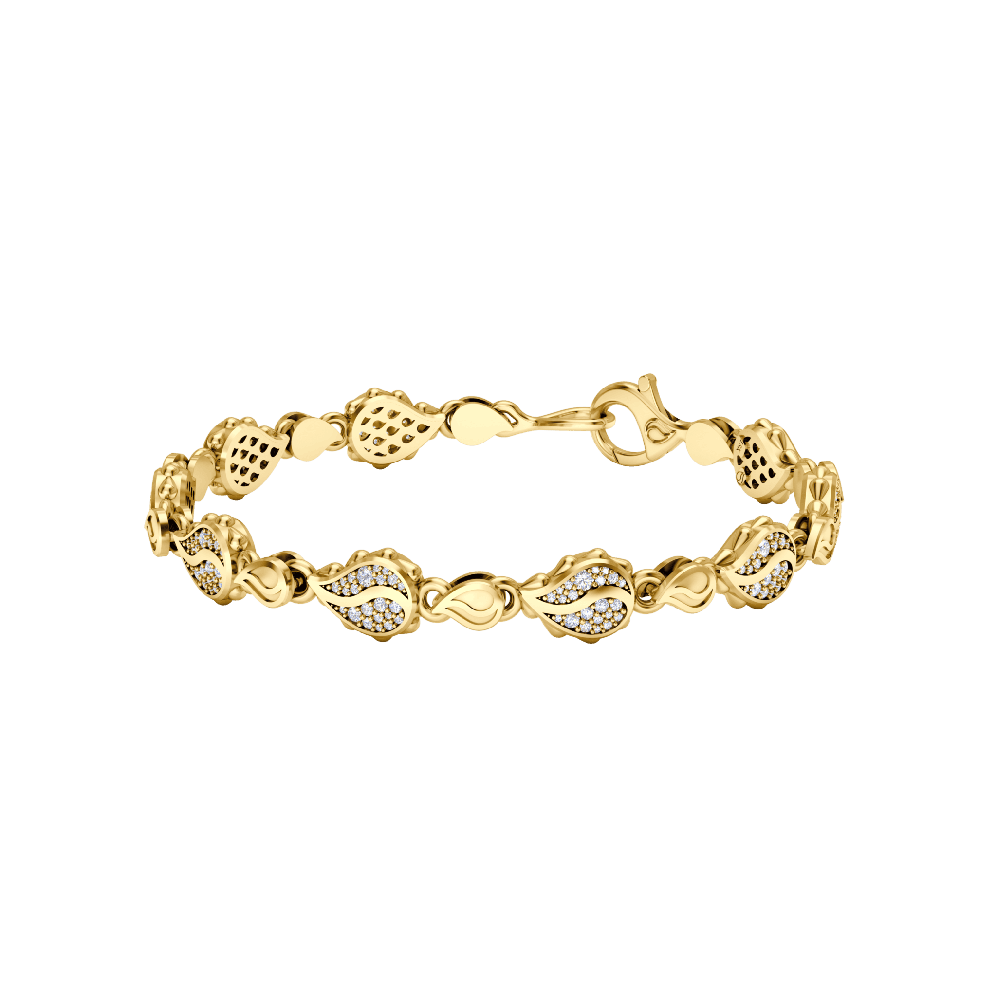 Signature Classic Bracelet in 18K Yellow Gold