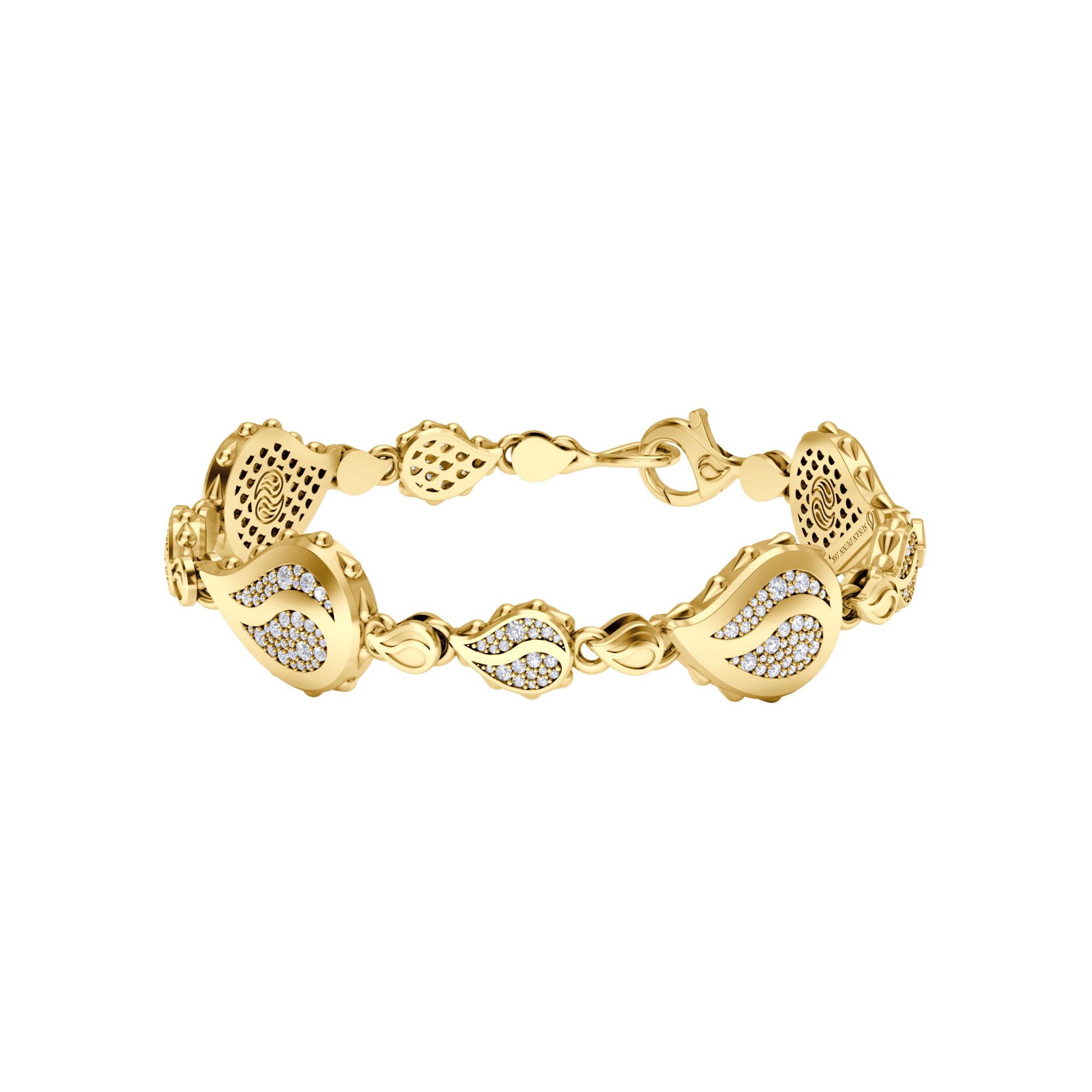 Signature Grand Duo Bracelet in 18K Yellow Gold