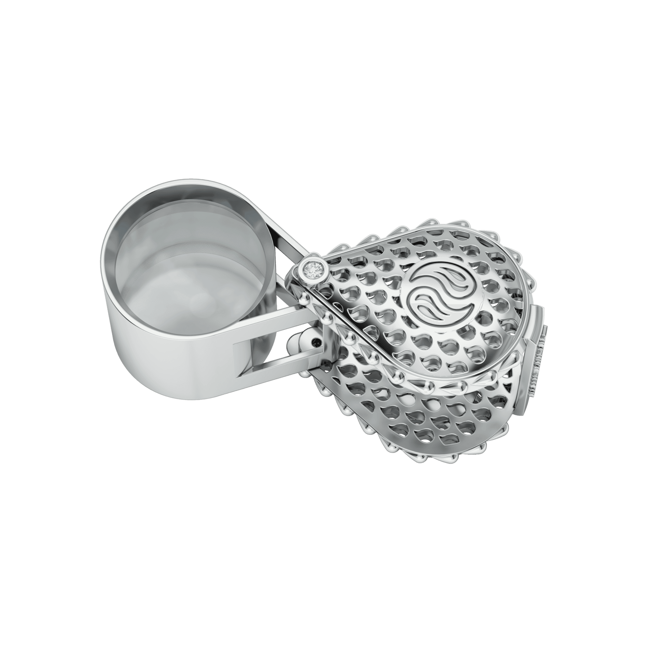 Royal Signature Collector's Loupe in 18K White Gold