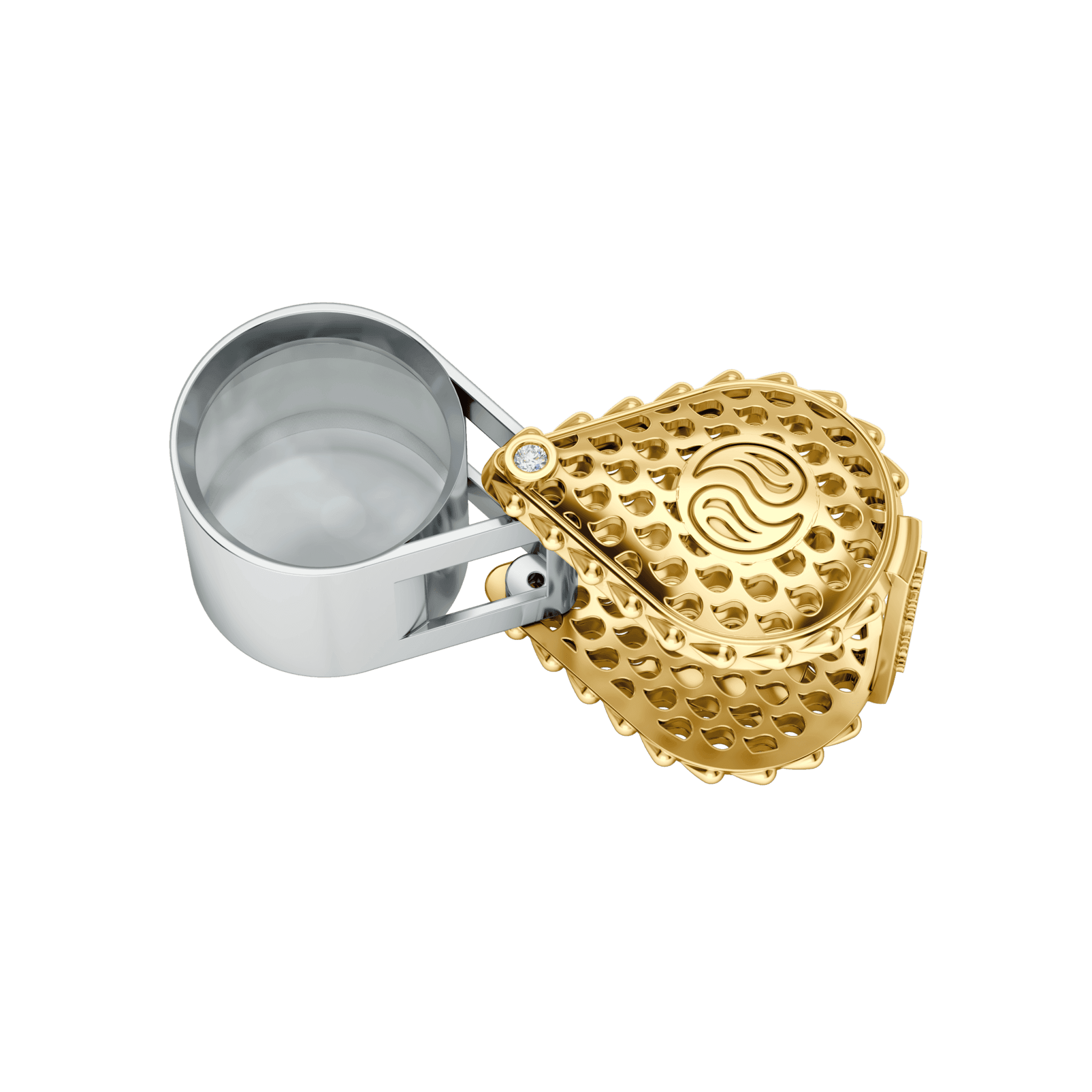 Royal Signature Collector's Loupe in 18K Yellow Gold
