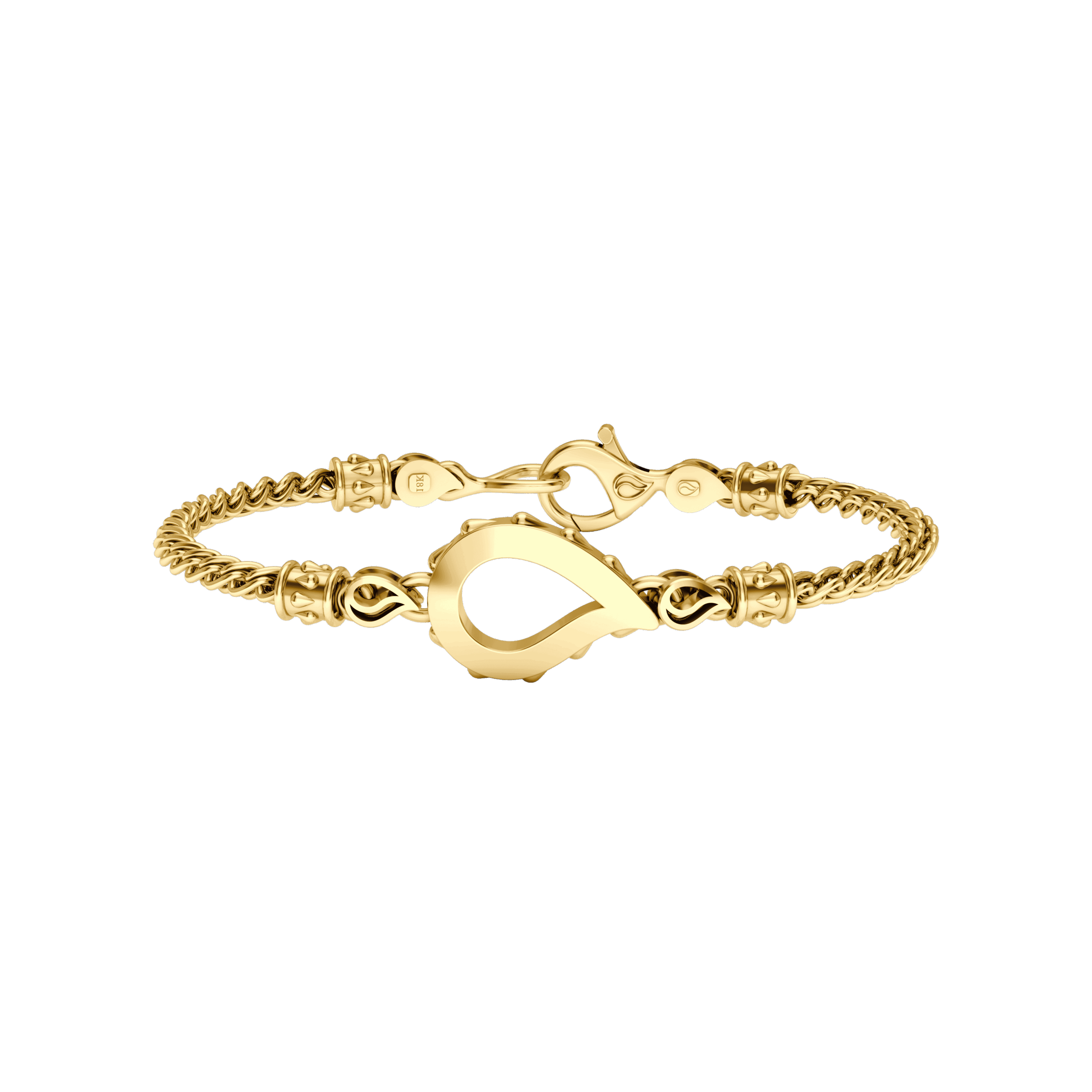 High Pure Grand Chain Bracelet in 18K Yellow Gold
